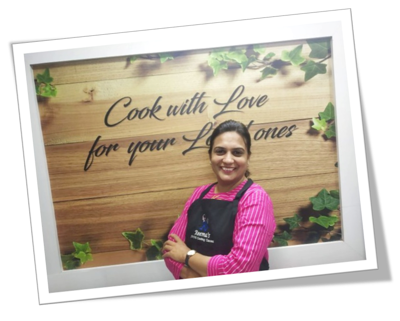 Reema Jain from Reema's Swad Cooking Classes