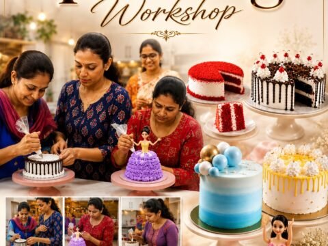 Cake Baking and Frosting Workshop