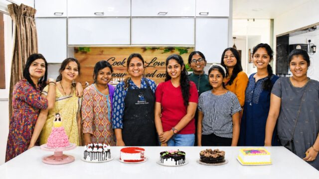 Cake Baking and Frosting_With Students