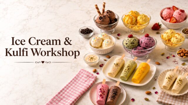 Ice Cream Kulfi Workshop